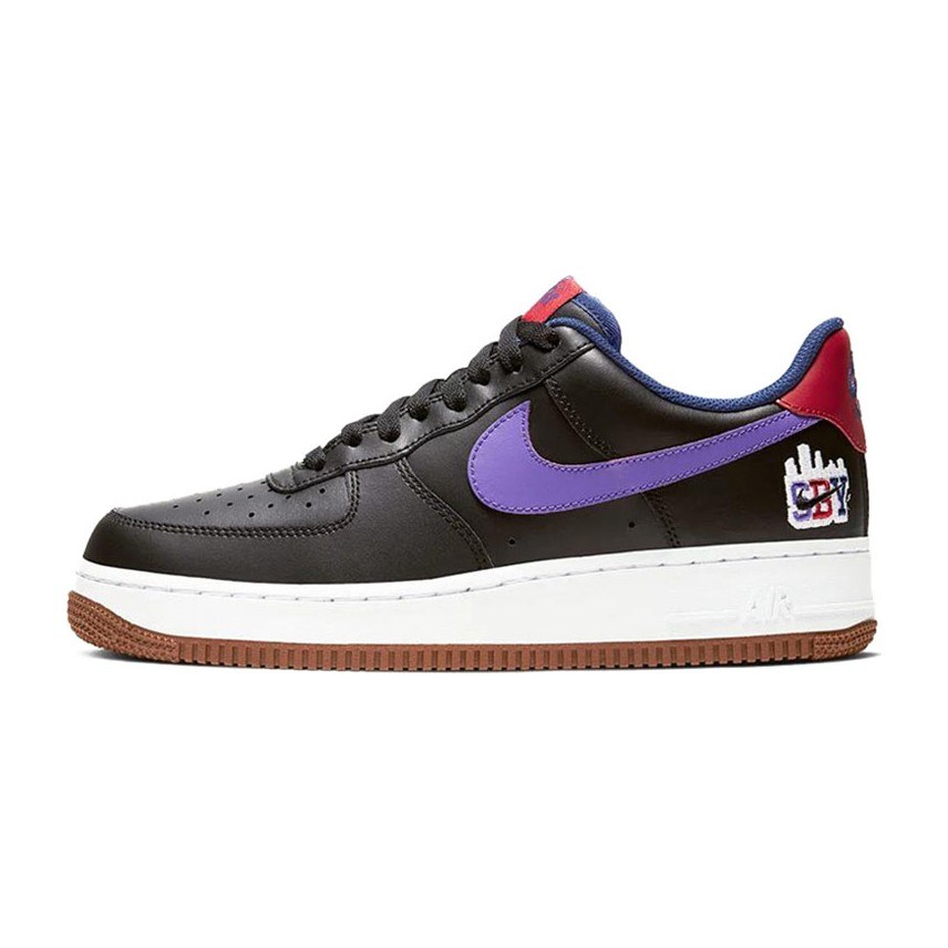 Nike Air Force 1 Low Black Purple Shibuya Exclusive