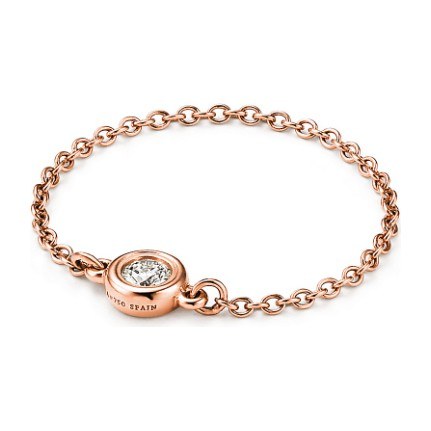 Tiffany & Co. Elsa Peretti Diamonds by the Yard Ring Rose Gold