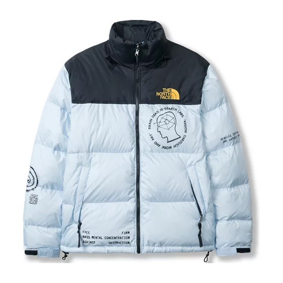 THE NORTH FACE x Brain Dead Printed Nuptse Jacket