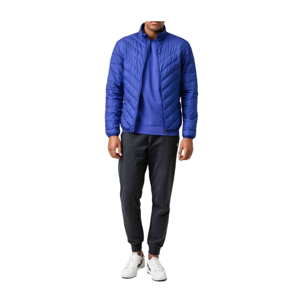 Emporio Armani EA7 Down Jacket Blue