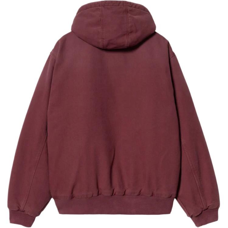 Carhartt WIP Kangaroo Pocket Hoodie Jacket Red