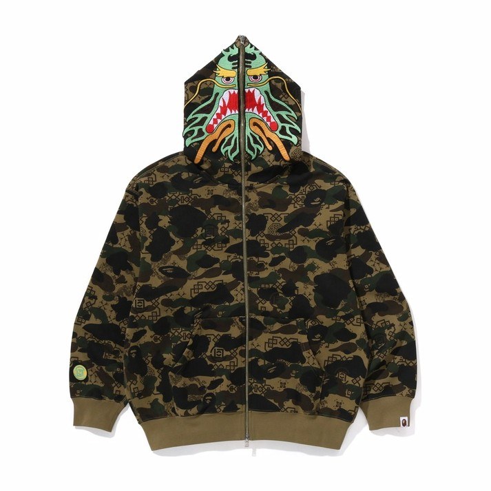 BAPE x CLOT SS25 Camo Hoodie