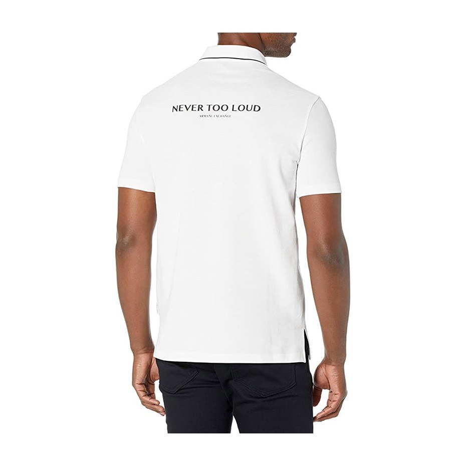 Armani Exchange Polo Shirt White