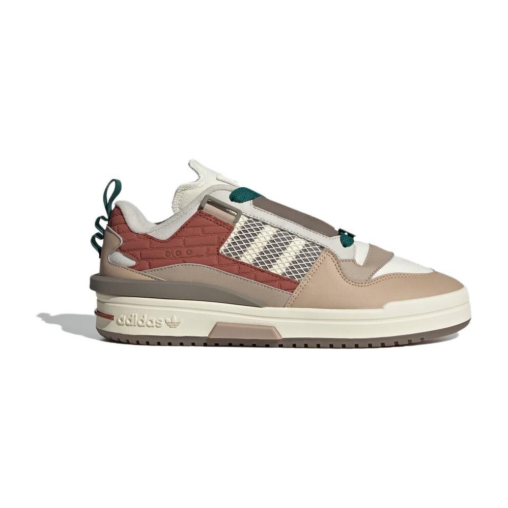 adidas Originals Forum Low Red White Khaki Brown