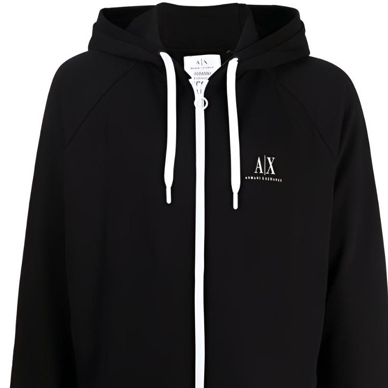 Armani Exchange Hoodie Black