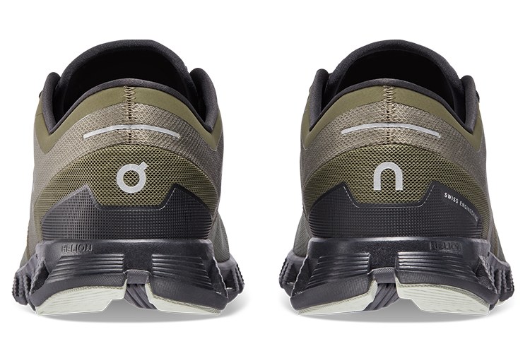 On Cloud X 3 Olive Grey