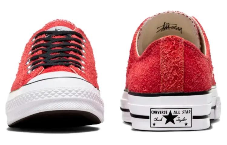 Stussy x Converse Chuck 70 Ox "Poppy Red"
