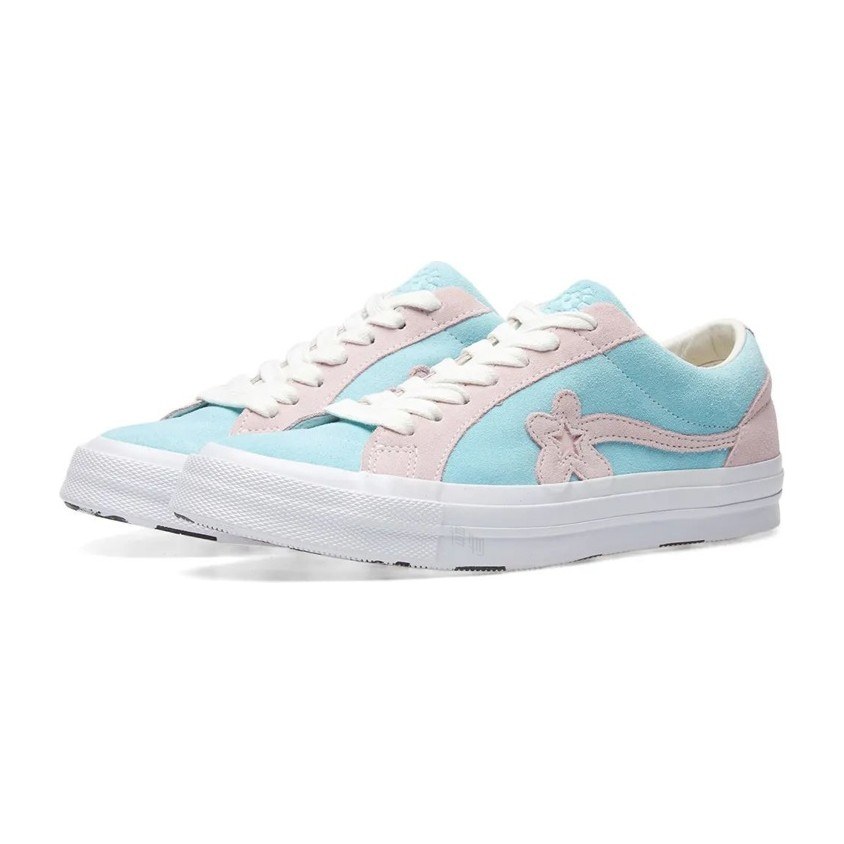 Golf Le Fleur x Converse One Star Low Blue Pink