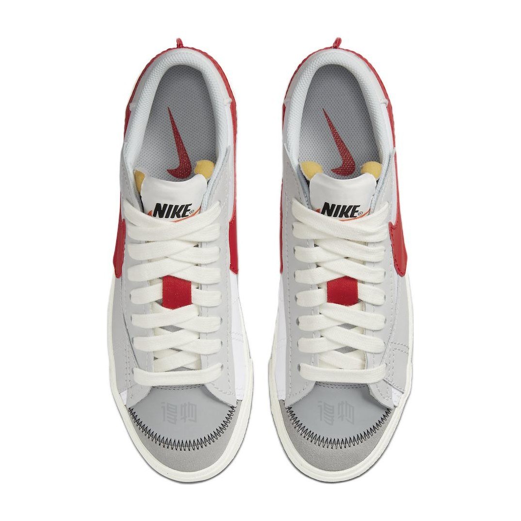 Nike Blazer Low Jumbo White Red