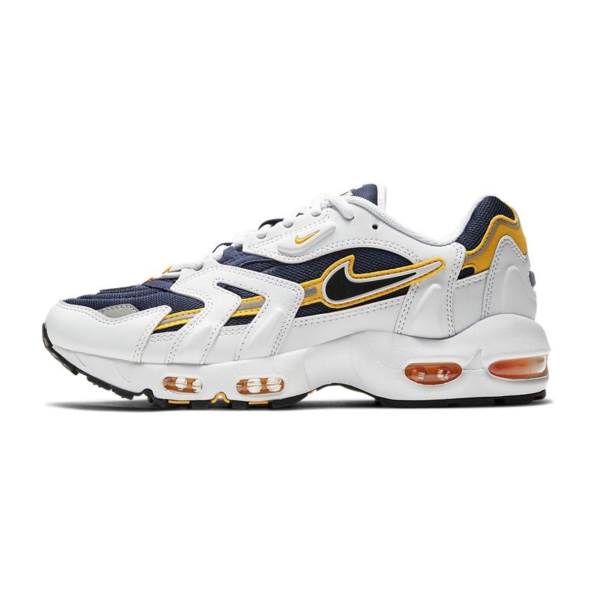 Nike Air Max 96 White Yellow Blue