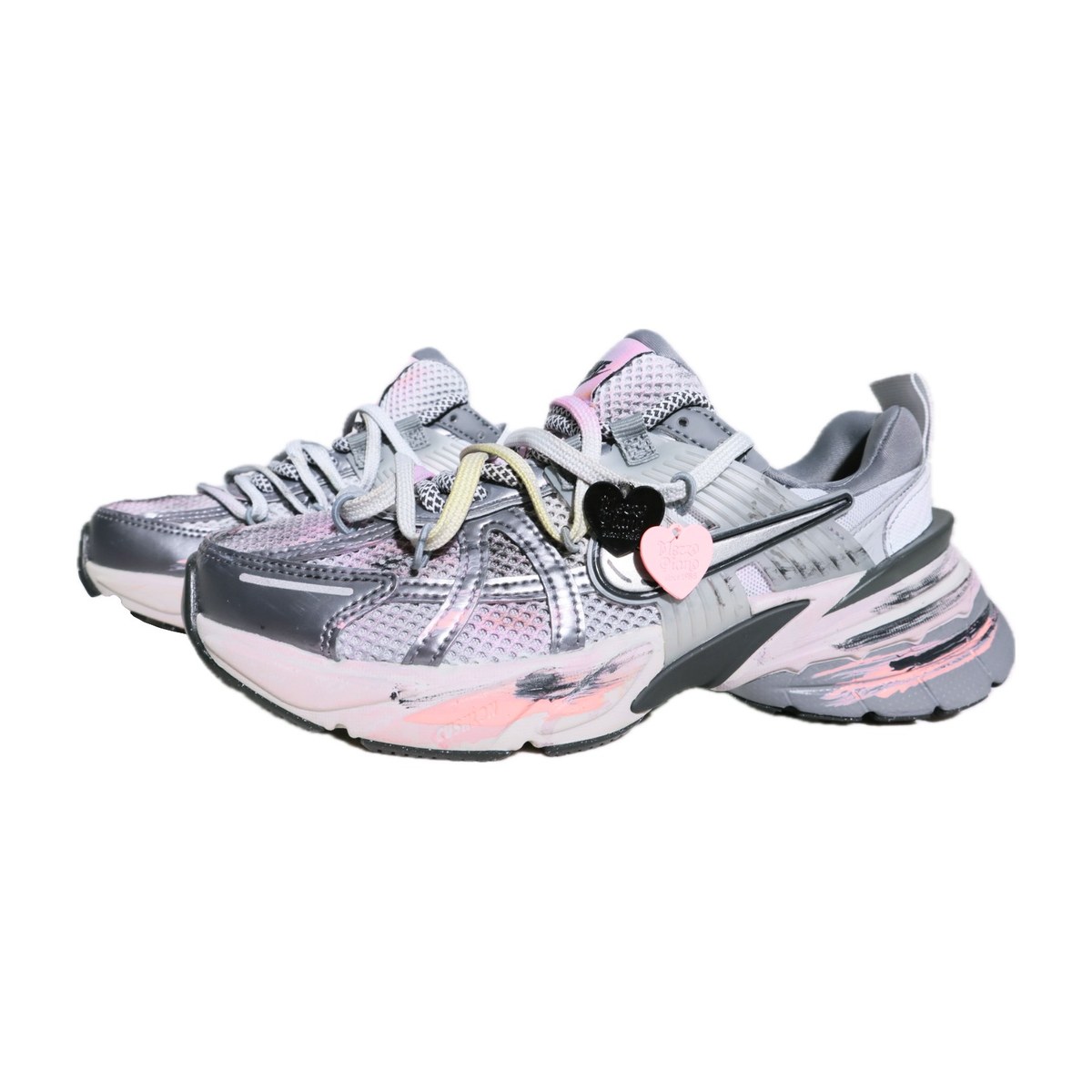 Nike V2K Run Pink Silver