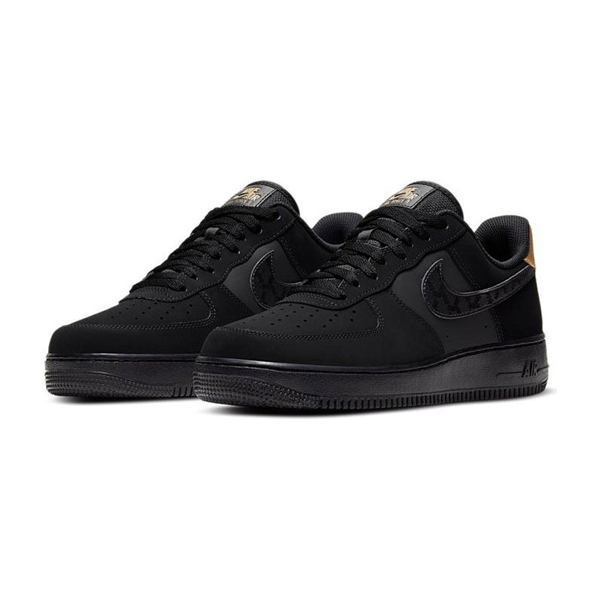 Nike Air Force 1 Low Black Gold