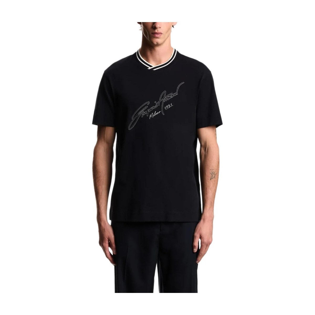 EMPORIO ARMANI SS26 logo T
