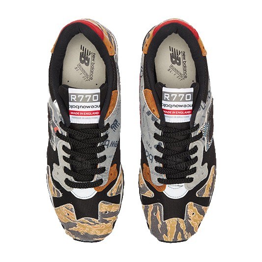 SNS x New Balance 770 Low Black Grey Yellow