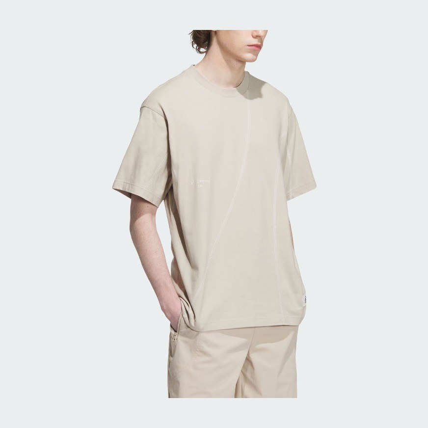 adidas Sportswear Lounge Tee Beige
