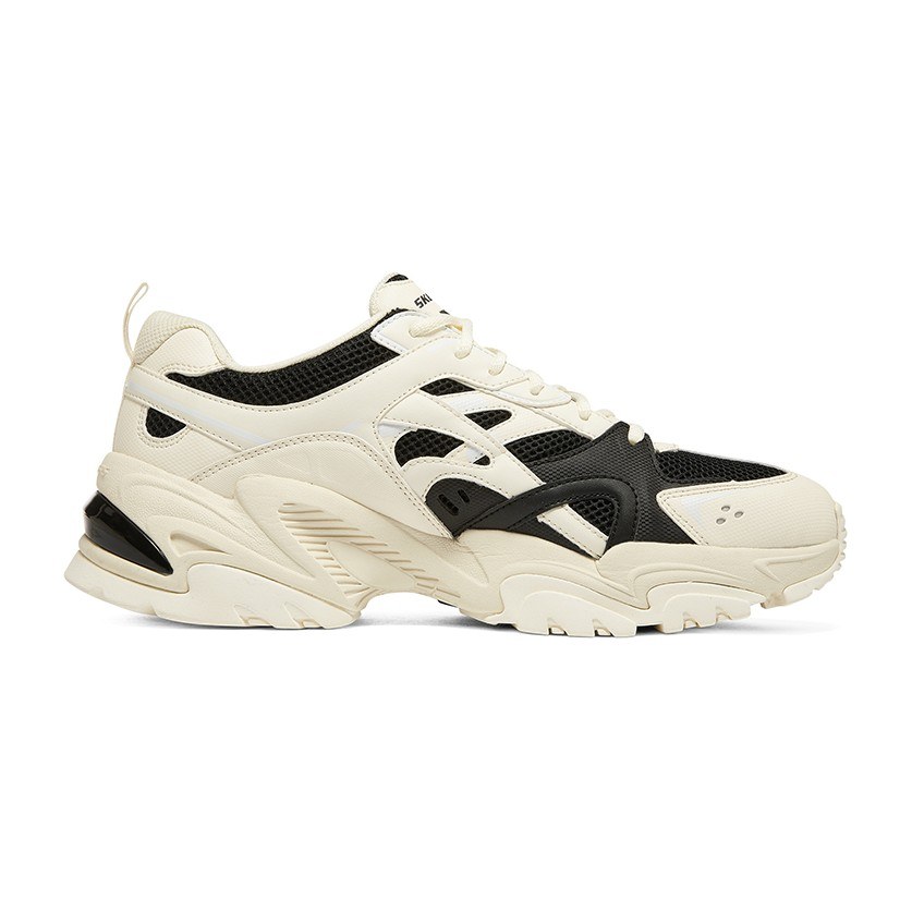 Skechers Stamina 2 Low Beige Black