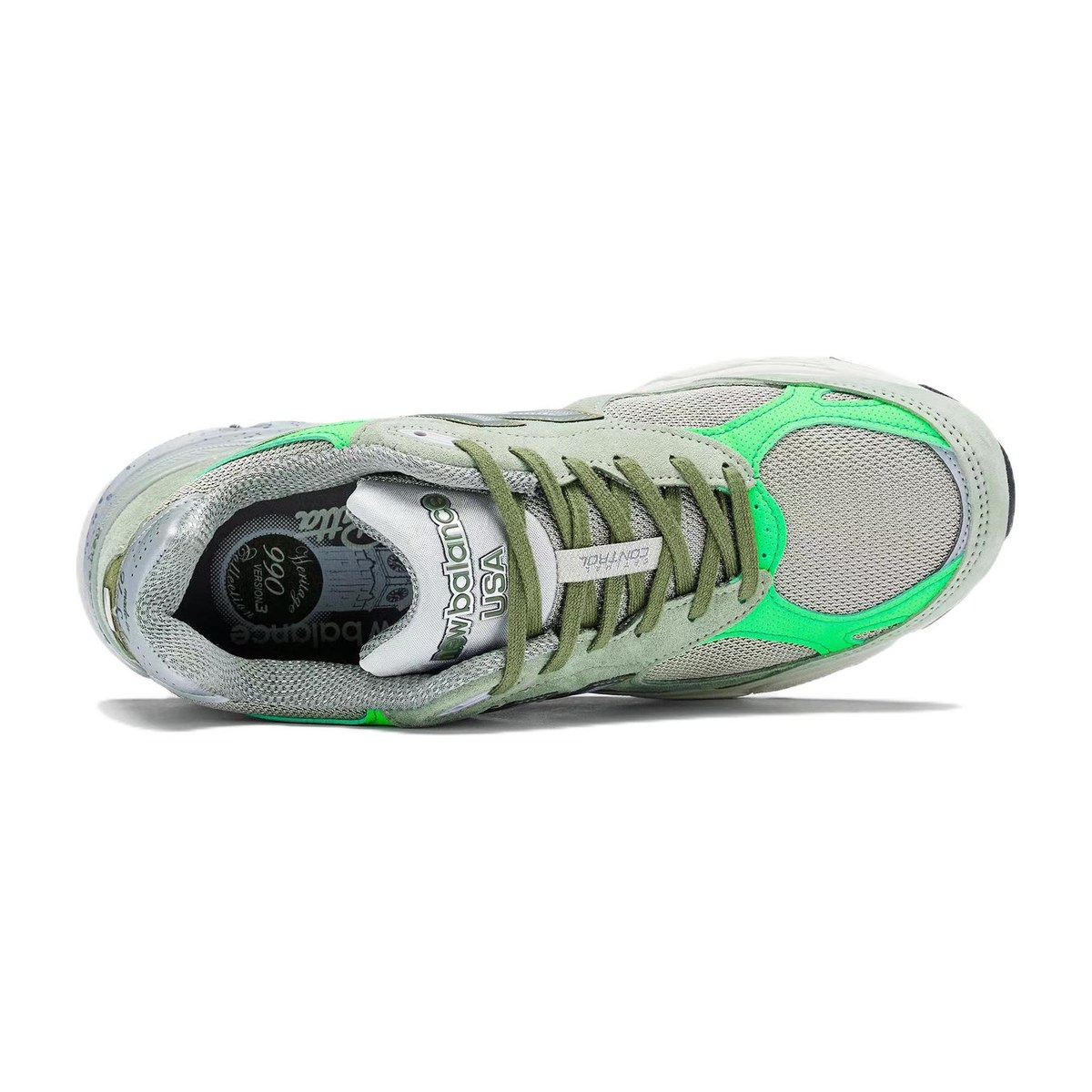 Patta x New Balance 990 V3 Light Olive