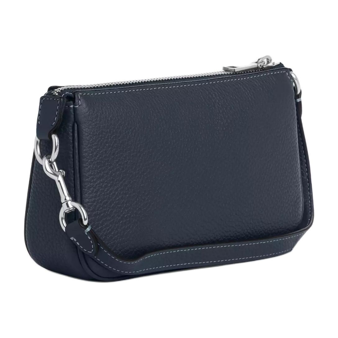 COACH Nolita 19 Silver Denim