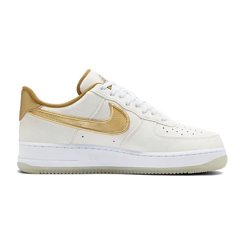 Nike Air Force 1 Low 07 LV8 Worldwide White Gold Japan Exclusive