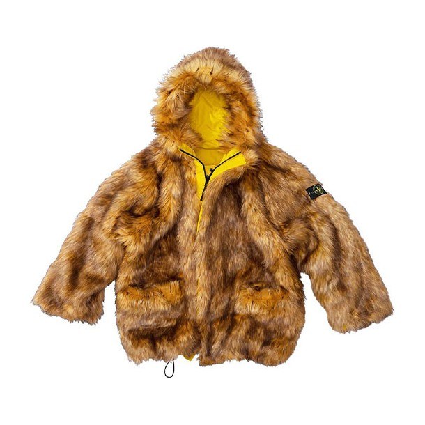 Supreme x Stone Island Formula Steel Reversible Parka