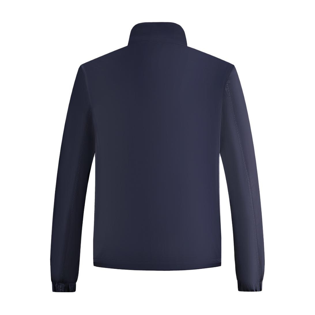 Armani Exchange Letter Logo Long Sleeve Jacket Navy