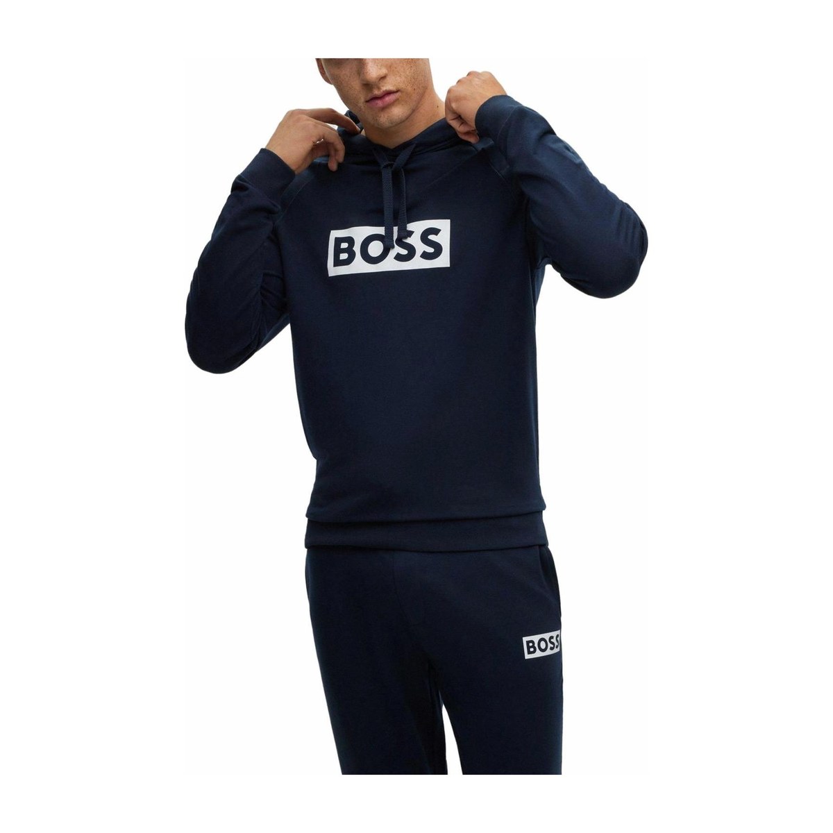 HUGO BOSS Logo Sweatshirt Navy