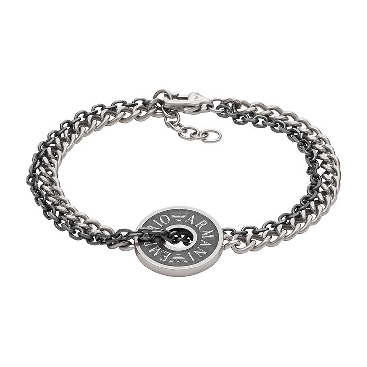 Armani Double Chain Bracelet