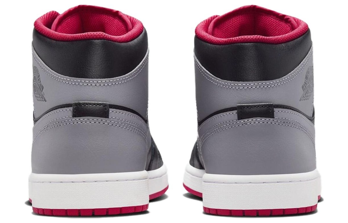 Jordan Air Jordan 1 Mid Grey Black
