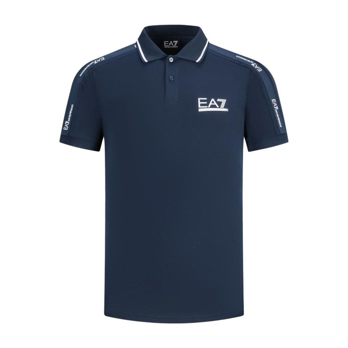 Emporio Armani EA7 SS24 Polo Navy