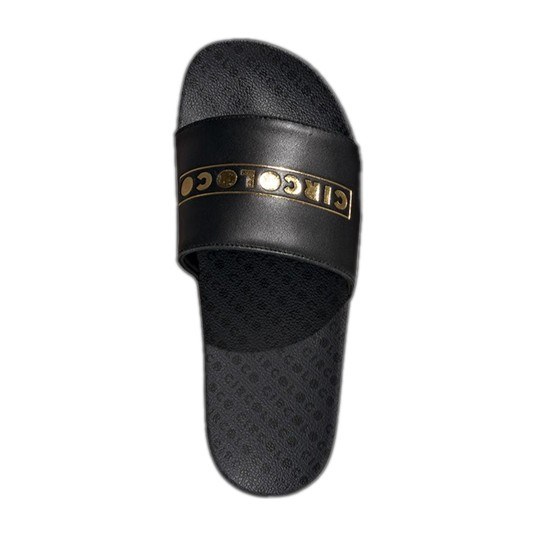 adidas Adilette Black Gold