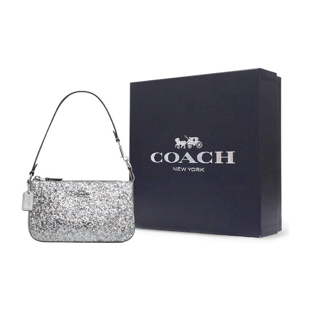 COACH Nolita 19 Silver