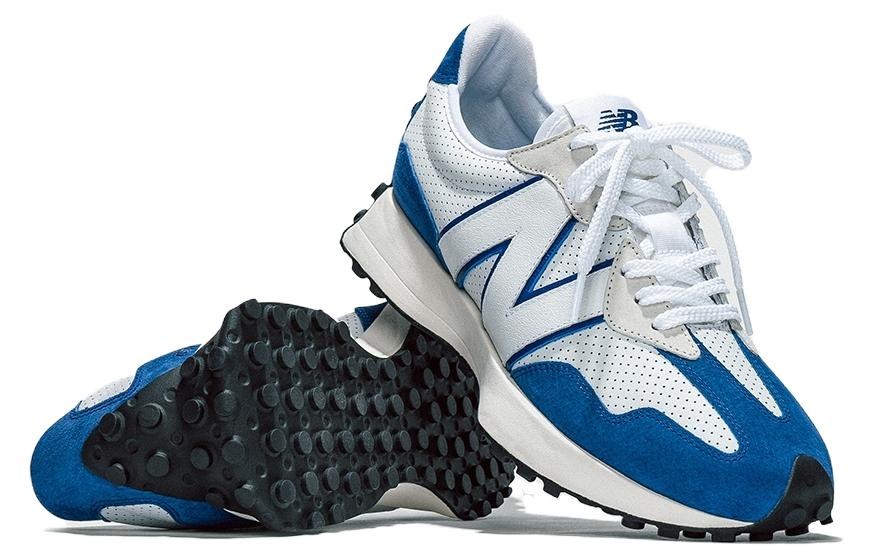 New Balance 327 White Blue