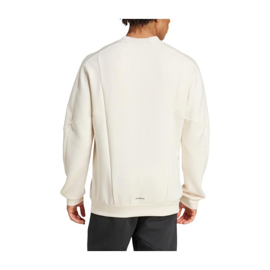 adidas AEROREADY FW24 TRAINING CREW SWEATSHIRT logo