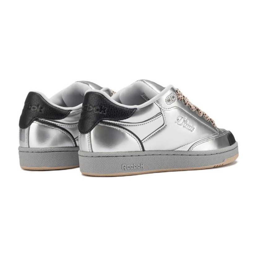 Dime x Reebok Club C Bulc Liquid Silver