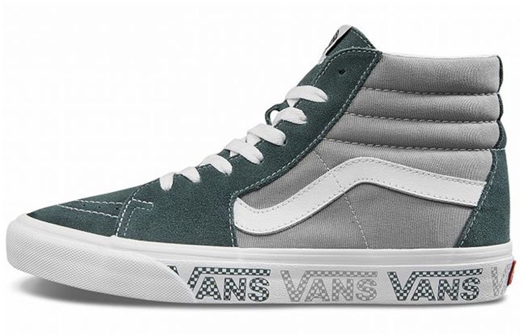 Vans SK8 Hi Grey Green