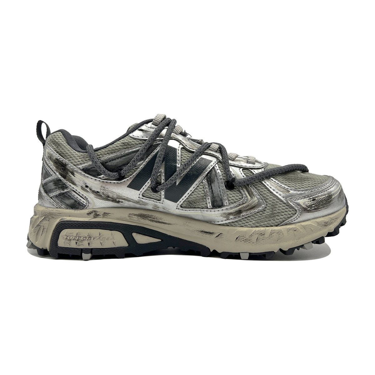 New Balance 410 V5 Silver Grey Black