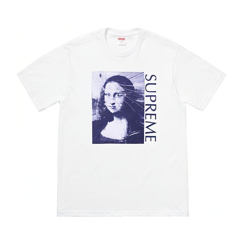Supreme SS18 Mona Lisa Tee White
