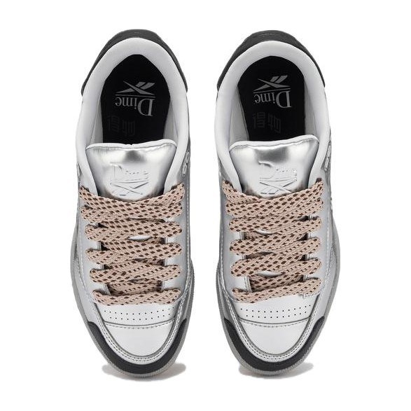 Dime x Reebok Club C Bulc Liquid Silver