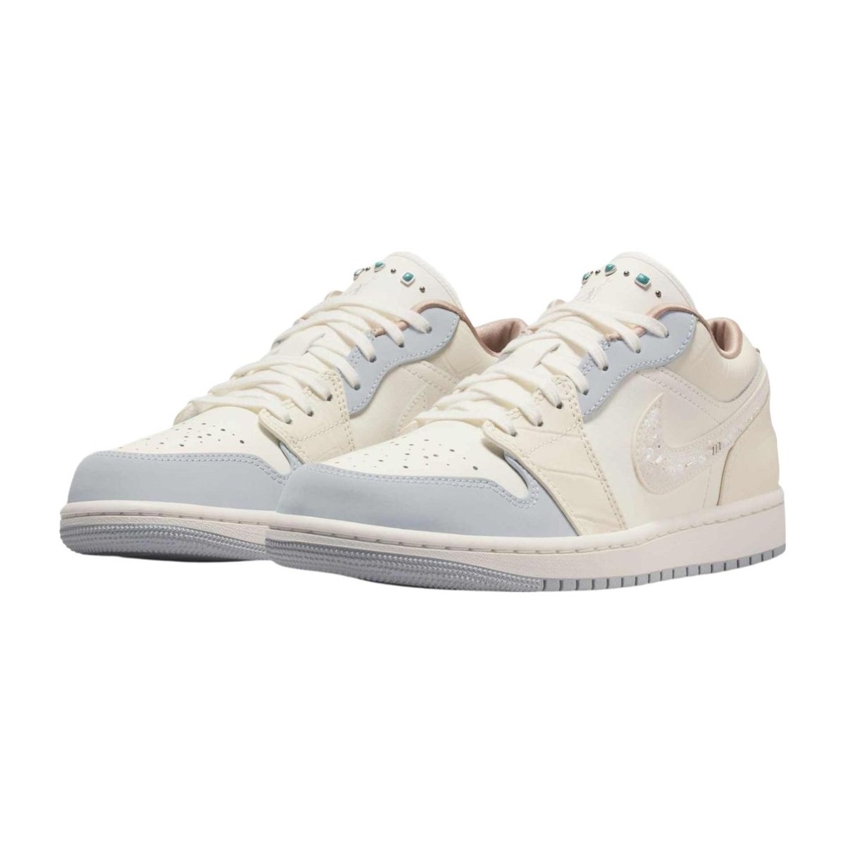 Jordan Air Jordan 1 Low Vintage Basketball Shoes Women's Off-White