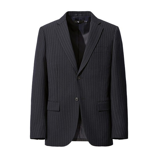 UNIQLO +J Wool Blend Jacket Navy