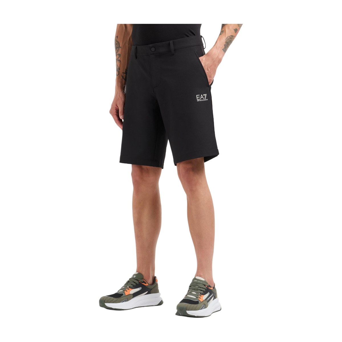 Emporio Armani EA7 Golf Pro Shorts Black