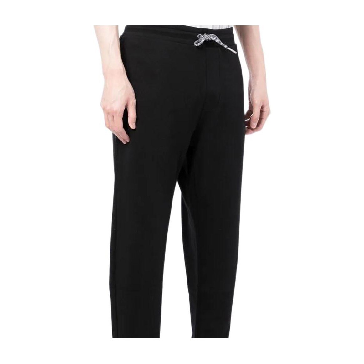 Armani Exchange Logo Sweatpants Black