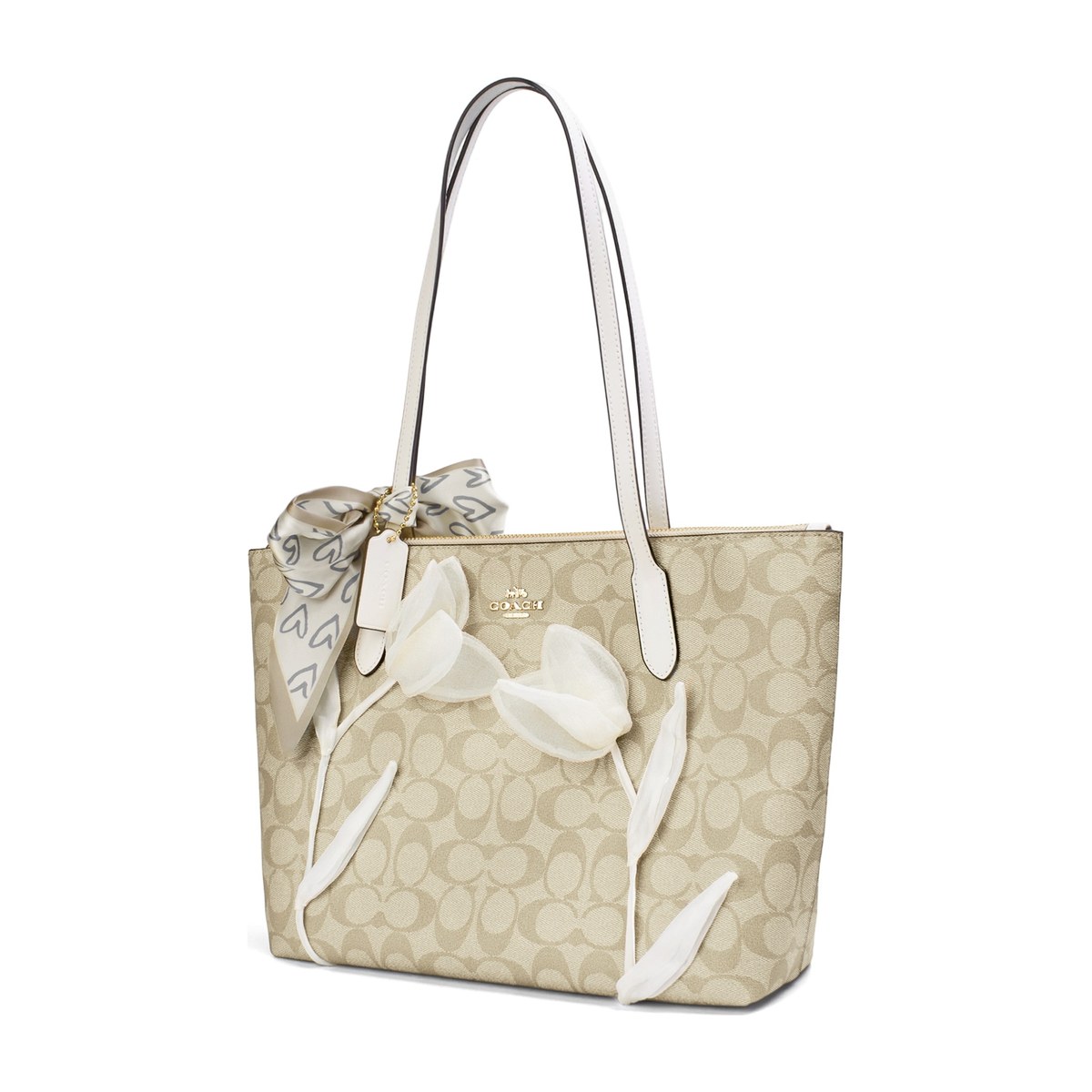 Coach Zip Top Tote