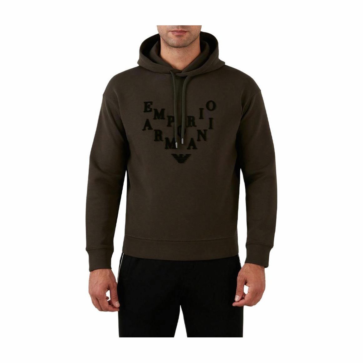 Emporio Armani Hoodie Deep Brown