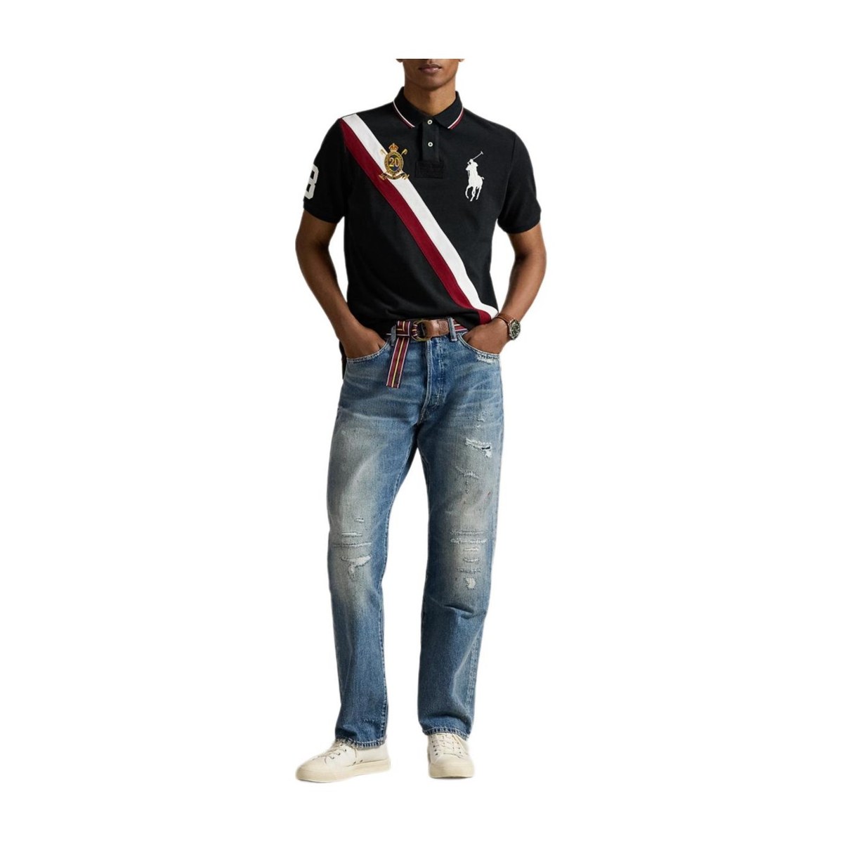 Polo Ralph Lauren Big Pony Ribbed Polo Shirt