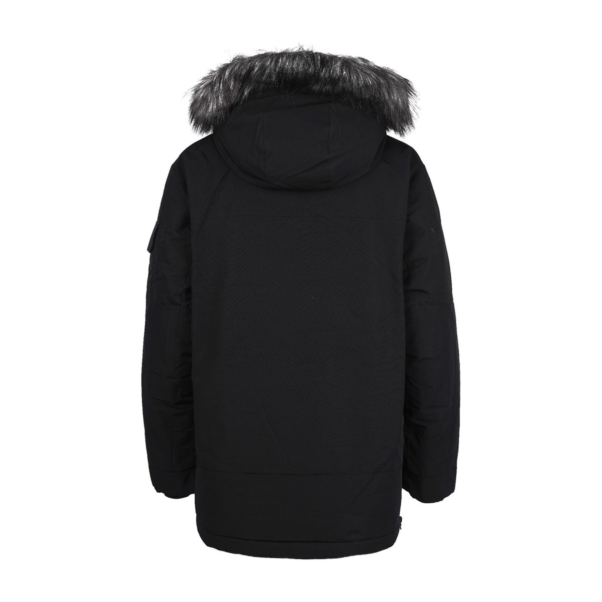 New Balance Down Jacket Hooded Mid-Length Black