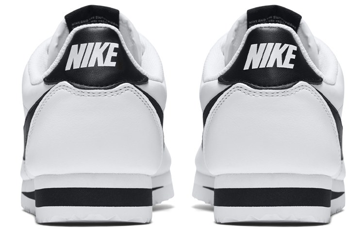 Nike Cortez Leather Black White