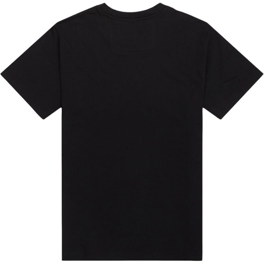 HUGO BOSS Lettered Crew Neck T-Shirt Black