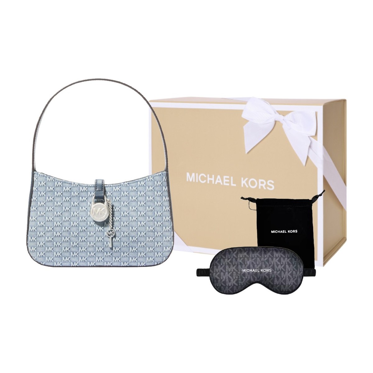 Michael Kors Small Denim Shoulder Bag