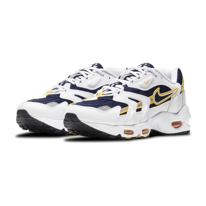 Nike Air Max 96 White Yellow Blue